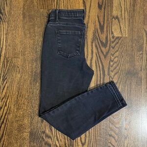 Heritage Luxe Black High Rise Skinny Jeans